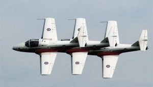 Canadian Snowbirds Formation Flying Demonstration Team.